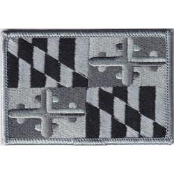 Maryland SUBDUED Flag patch MD swat/tactical